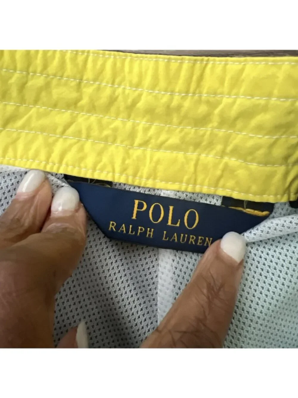 Polo Ralph Lauren Crest Colorblock Board Short Mens 40 Mesh Lined 6
